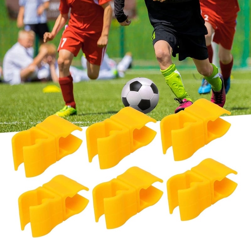 BORDSTRACT Agility Pole Swivel Clips, 10Pcs Swivel Connector for Soccer Agility Training Pole, Coaching Stick Clip Connector for Soccer Drills, Hurdles - Image 3